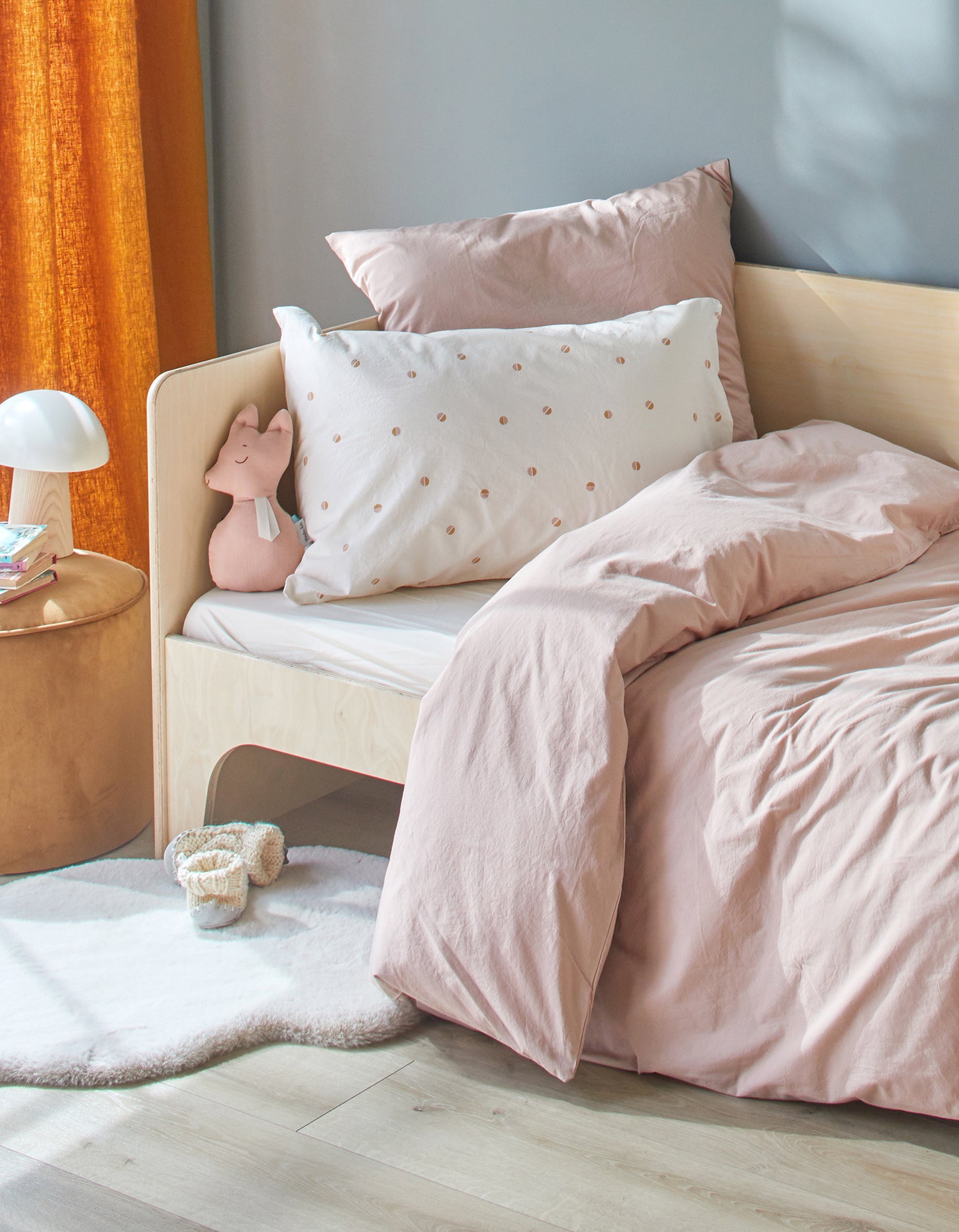  Dekbedovertrekken Gewassen Percale Baby & Kind - Klein Roze