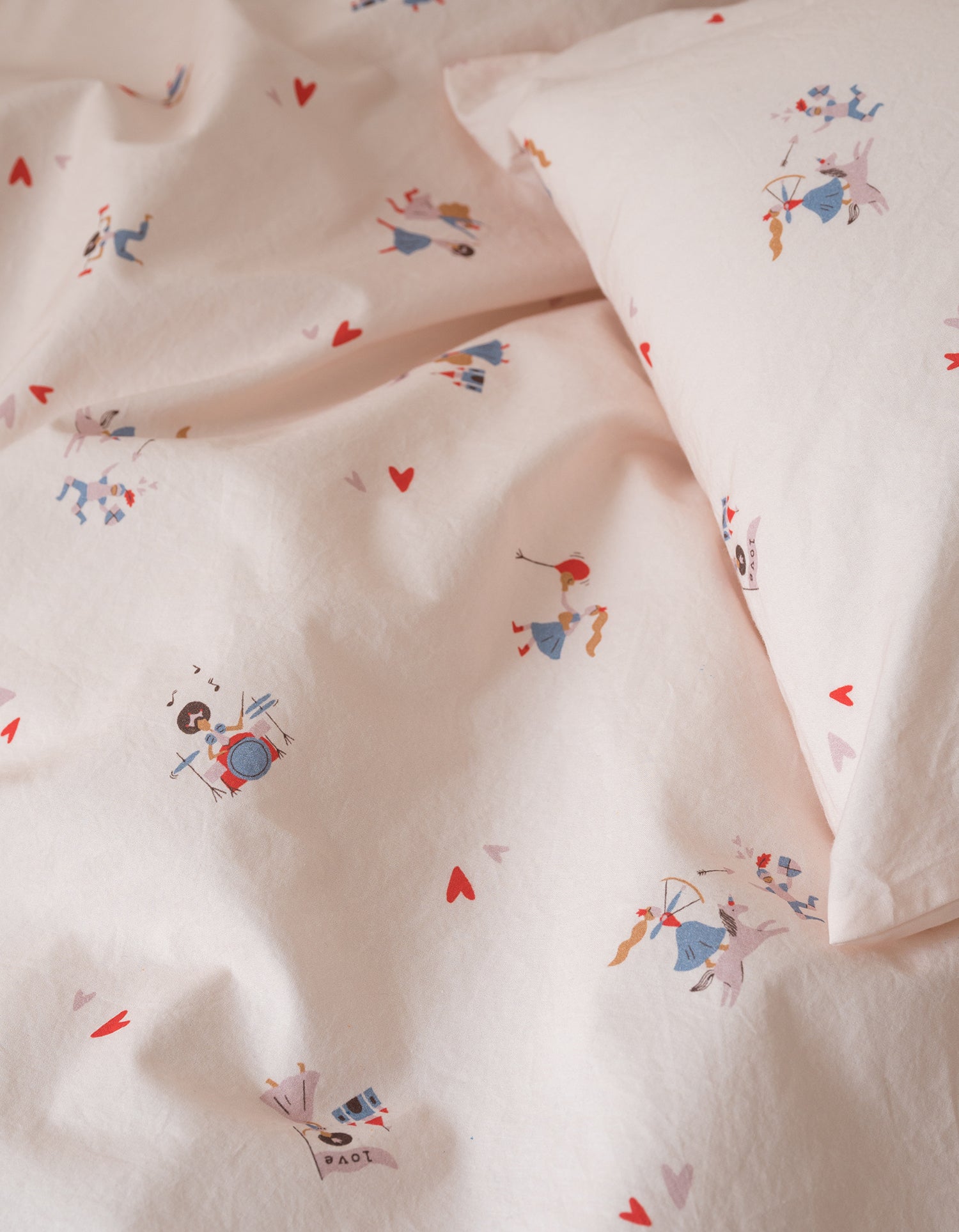  Dekbedovertrekken Gewassen Percale Baby & Kind - Prinsesjes