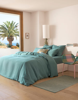 French washed linen duvet cover