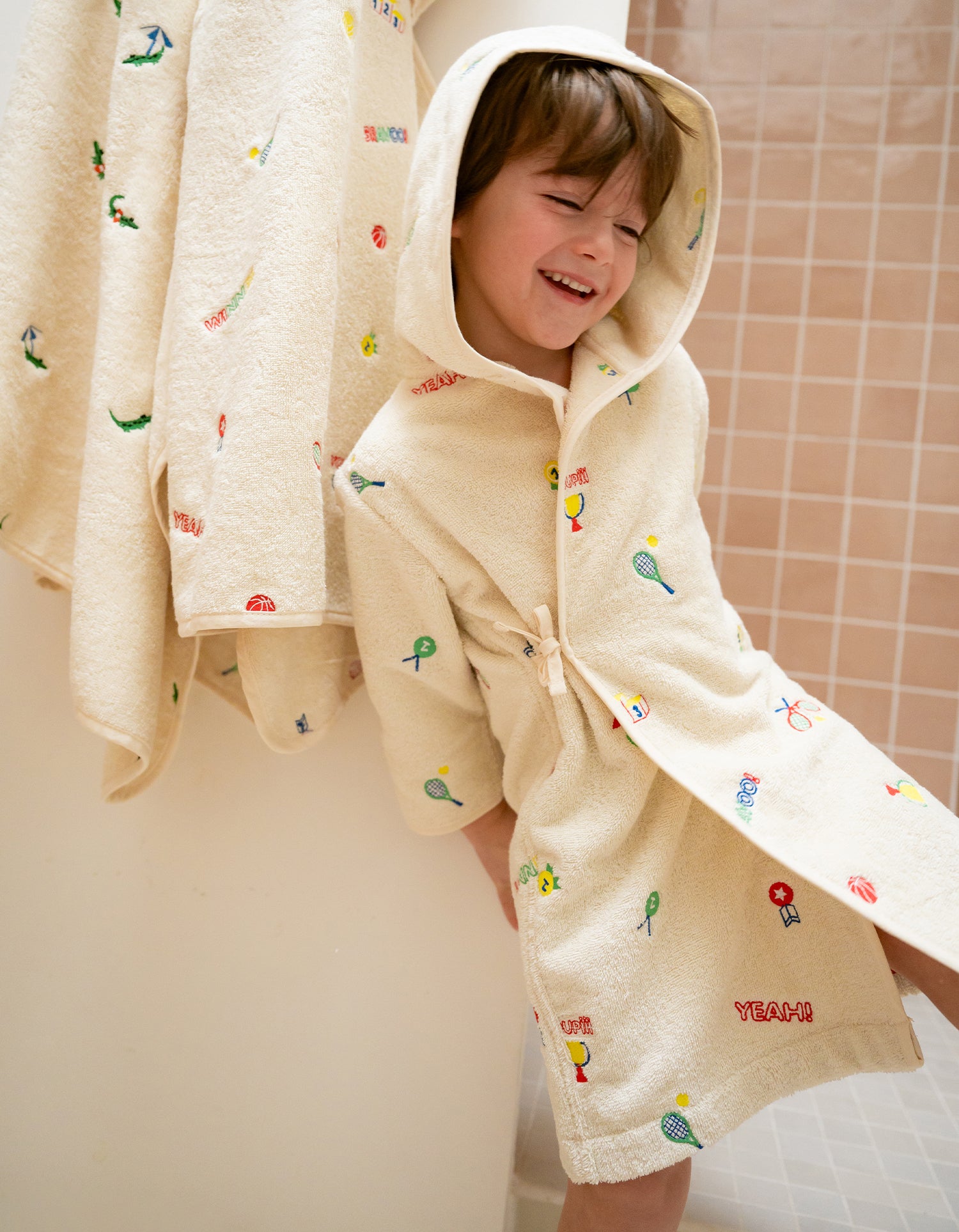 Peignoir Enfant Moelleux - Les Mini Sportifs