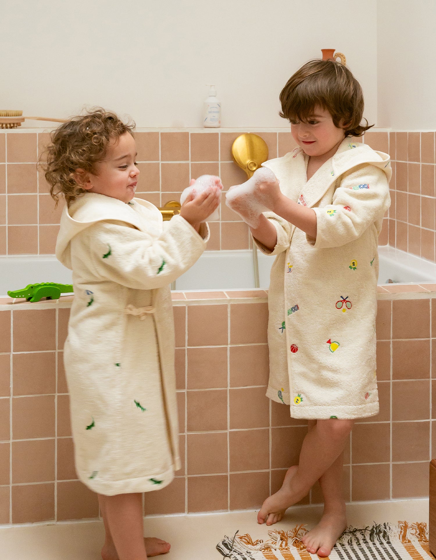 Peignoir Enfant Moelleux - Les Mini Sportifs