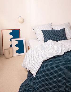 Percale duvet cover 120 thread count 