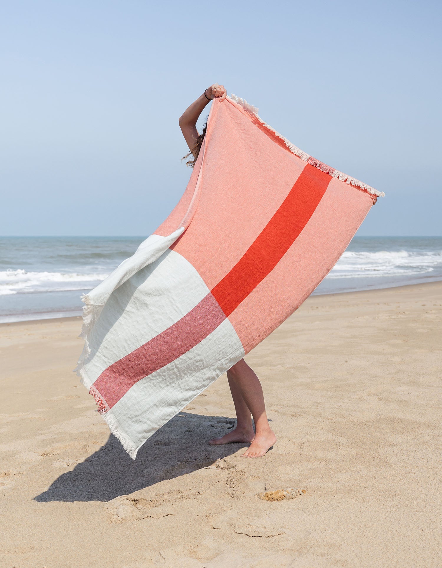 Strand fouta - Oranje