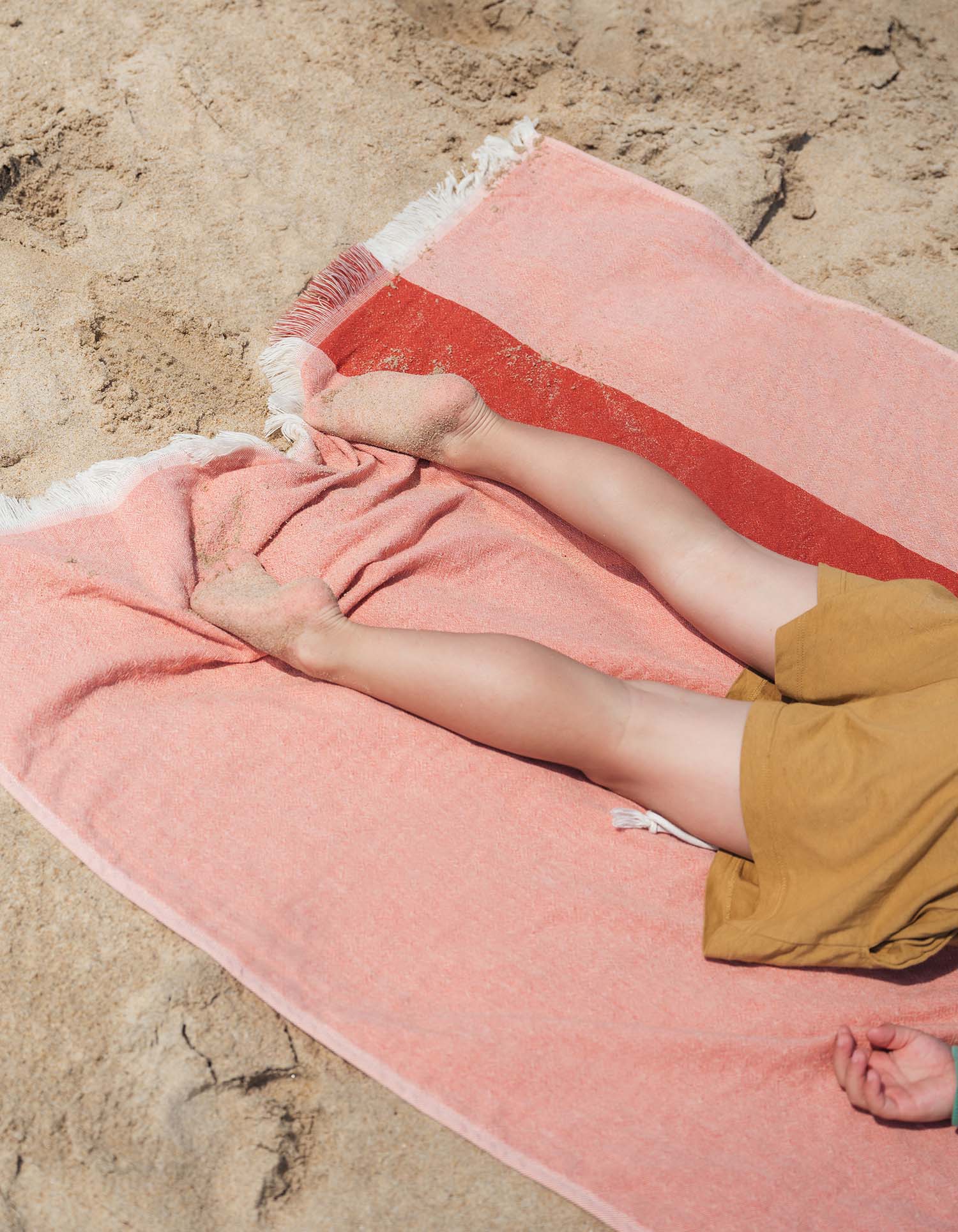 Strand fouta - Oranje