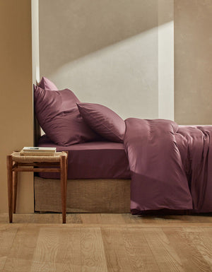 Cotton sateen Pillowcases 200 thread count x2 