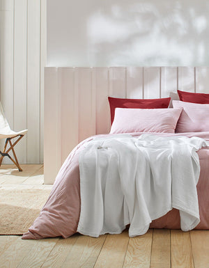 Seersucker pillowcases x2