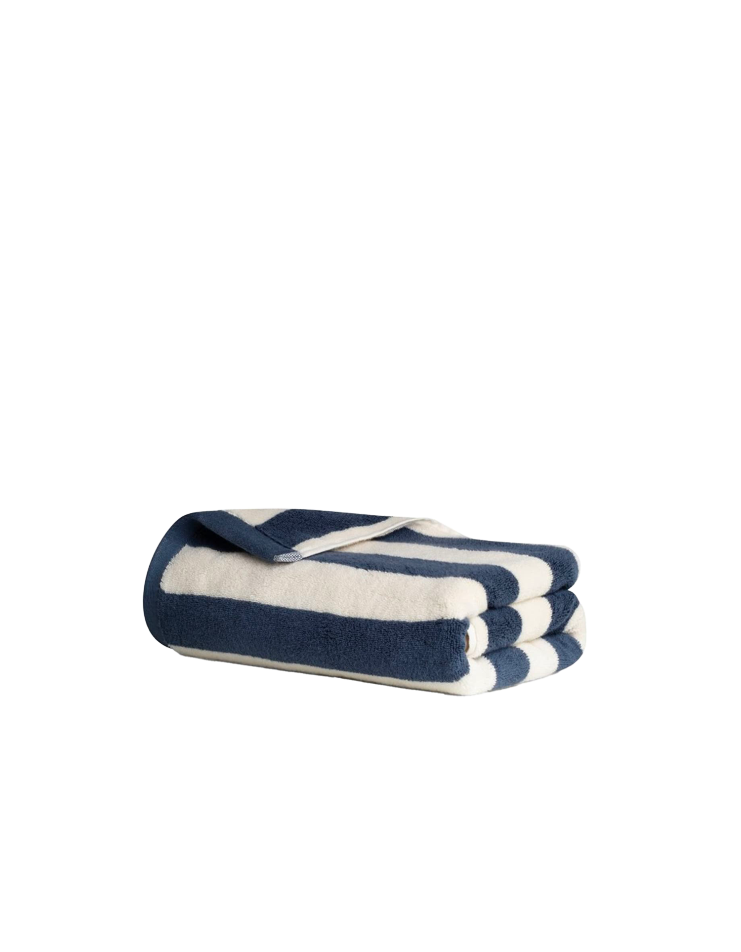 Serviette de bain moelleuse - Juste La Rayure Bleue