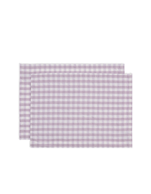 Tovagliette x2 - Vichy Lilla