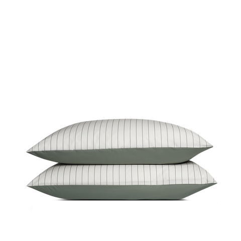 Cotton percale Pillowcases 120 thread count x2