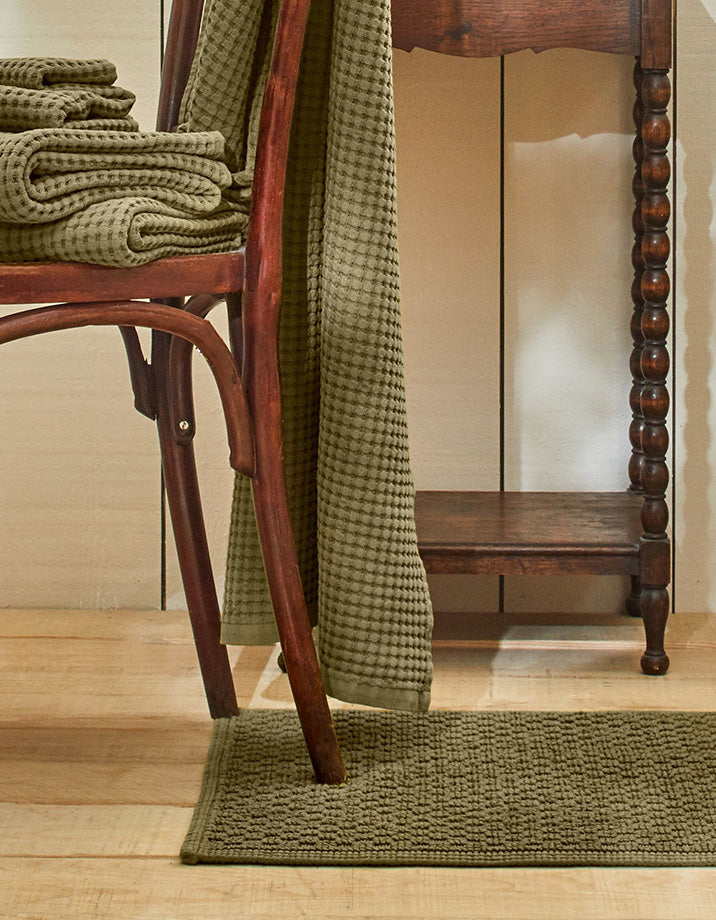 Tapis de bain Nid d'abeille - Mousse